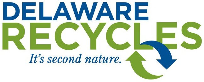 The Delaware recycles logo